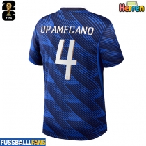 Frankreich Dayot Upamecano #4 Heimtrikot WM 2026 Kurzarm